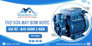 Thợ sửa máy bơm nước tại Long Khánh【Bảo hành 2 năm】