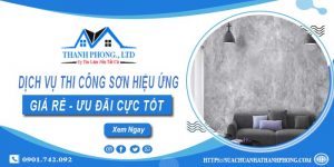 Bảng báo giá thi công sơn hiệu ứng tại Bến Cát【Ưu đãi 10%】