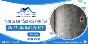 Bảng giá thi công sơn hiệu ứng tại Bình Dương【Ưu đãi 10%】