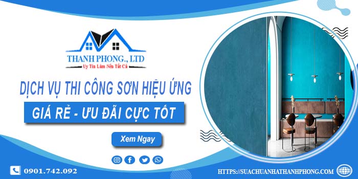 Bảng giá thi công sơn hiệu ứng tại Khánh Hoà【Ưu đãi 10%】