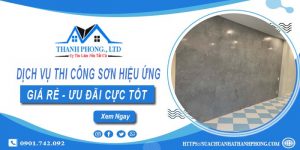 Bảng báo giá thi công sơn hiệu ứng tại Nhà Bè【Ưu đãi 10%】