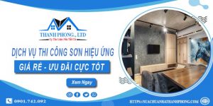 Bảng giá thi công sơn hiệu ứng tại Thủ Dầu Một【Ưu đãi 10%】