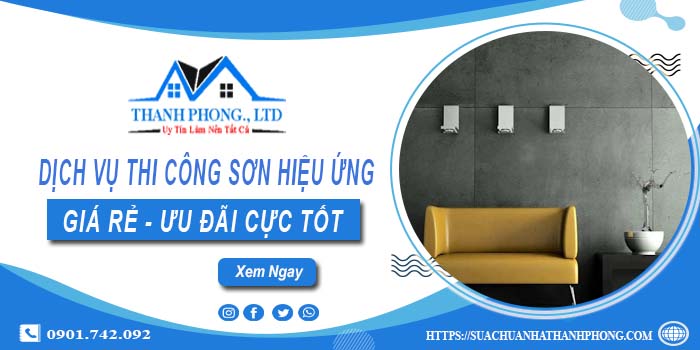 Bảng báo giá thi công sơn hiệu ứng tại Thủ Đức【Ưu đãi 10%】