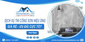 Bảng báo giá thi công sơn hiệu ứng tại Tp Bà Rịa【Ưu đãi 10%】