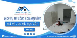 Bảng báo giá thi công sơn hiệu ứng tại Tp Dĩ An【Ưu đãi 10%】