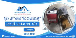 Báo giá dịch vụ thông tắc cống nghẹt tại Bà Rịa | Ưu đãi 20%