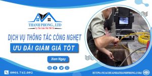 Báo giá dịch vụ thông tắc cống nghẹt tại Bạc Liêu | Ưu đãi 20%