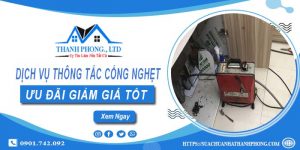 Báo giá dịch vụ thông tắc cống nghẹt tại Bảo Lộc | Ưu đãi 20%