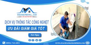 Báo giá dịch vụ thông tắc cống nghẹt tại Gia Lai | Ưu đãi 20%