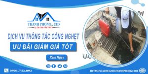 Báo giá dịch vụ thông tắc cống nghẹt tại Quy Nhơn | Ưu đãi 20%