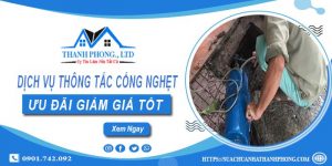 Báo giá dịch vụ thông tắc cống nghẹt tại Sa Đéc | Ưu đãi 20%