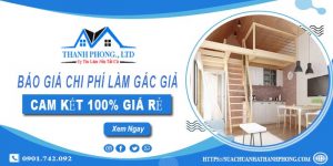 Báo giá chi phí làm gác giả tại quận 7【Cam kết 100% giá rẻ】