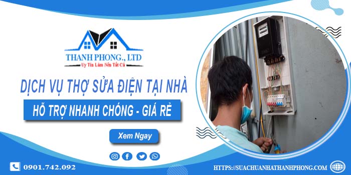 Dịch vụ thợ sửa điện tại Bình Dương gần đây【Lh 0901 742 092】