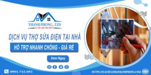 Dịch vụ thợ sửa điện tại Bình Tân gần đây【Lh 0901 742 092】