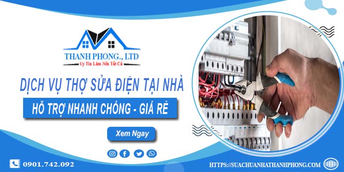 Dịch vụ thợ sửa điện tại Đồng Nai gần đây【Lh 0901 742 092】