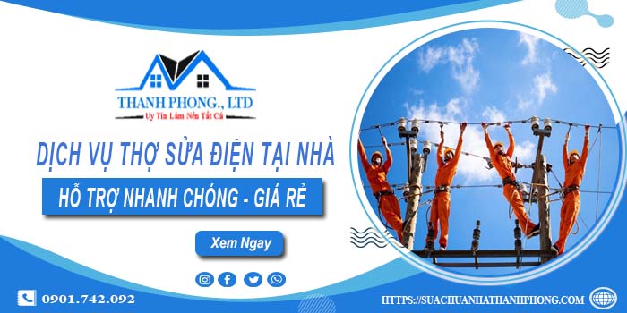 Dịch vụ thợ sửa điện tại Hà Nội gần đây【Lh 0901 742 092】