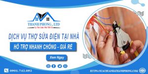 Dịch vụ thợ sửa điện tại Hóc Môn gần đây【Lh 0901 742 092】