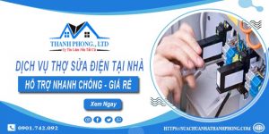 Dịch vụ thợ sửa điện tại Khánh Hoà gần đây【Lh 0901742092】