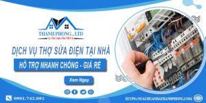 Dịch vụ thợ sửa điện tại Long Thành gần đây【Lh 0901742092】