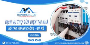 Dịch vụ thợ sửa điện tại Phú Nhuận gần đây【Lh 0901 742 092】