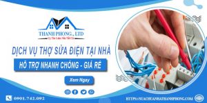 Dịch vụ thợ sửa điện tại Quận 10 gần đây【Lh 0901 742 092】