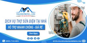 Dịch vụ thợ sửa điện tại Quận 3 gần đây【Lh 0901 742 092】