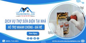 Dịch vụ thợ sửa điện tại Quận 5 gần đây【Lh 0901 742 092】