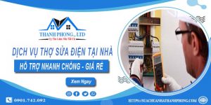 Dịch vụ thợ sửa điện tại Quận 7 gần đây【Lh 0901 742 092】