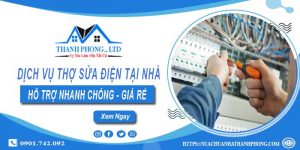 Dịch vụ thợ sửa điện tại Quận 8 gần đây【Lh 0901 742 092】