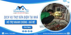 Dịch vụ thợ sửa điện tại Thủ Dầu Một【Lh 0901 742 092】