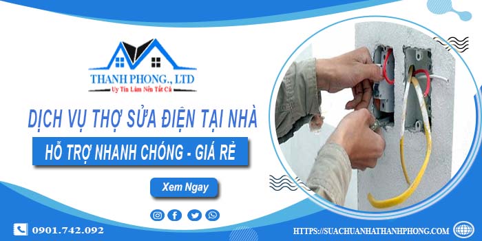 Dịch vụ thợ sửa điện tại Tp Bà Rịa gần đây【Lh 0901 742 092】