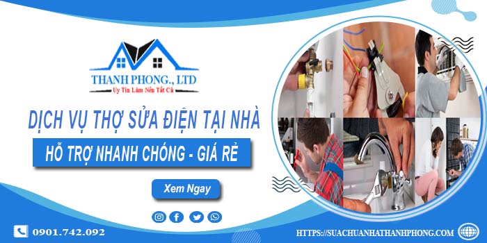 Dịch vụ thợ sửa điện tại Tp Biên Hoà gần đây【Lh 0901 742 092】