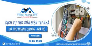 Dịch vụ thợ sửa điện tại Tp Thuận An gần đây【Lh 0901742092】