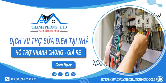 Dịch vụ thợ sửa điện tại Tp Thuận An gần đây【Lh 0901742092】