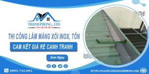 Thi công làm máng xối Inox, Tôn tại Đồng Nai【Cam kết giá rẻ】