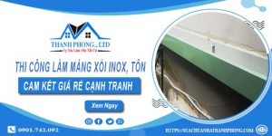 Thi công làm máng xối Inox, Tôn tại Tây Ninh【Cam kết giá rẻ】