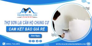 Thợ sơn lại căn hộ chung cư tại Gò Vấp【Cam kết báo giá rẻ】