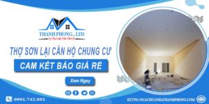 Thợ sơn lại căn hộ chung cư tại Quận 8【Cam kết báo giá rẻ】