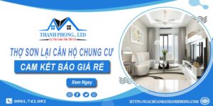 Thợ sơn lại căn hộ chung cư tại Tp Bà Rịa【Cam Kết Giá Rẻ】