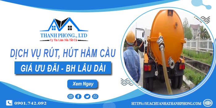 Bảng giá dịch vụ rút, hút hầm cầu tại Mỹ Đức -【Chỉ từ 299K】