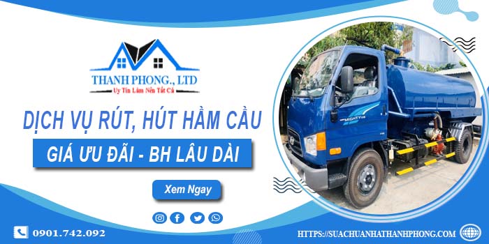 Bảng giá dịch vụ rút, hút hầm cầu tại Ứng Hòa -【Chỉ từ 299K】