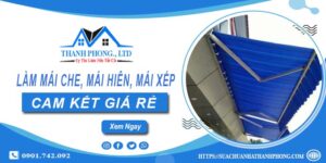 Làm mái che, mái hiên, mái xếp tại Ba Vì【cam kết giá rẻ】