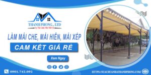 Làm mái che, mái hiên, mái xếp tại Đan Phượng【cam kết giá rẻ】
