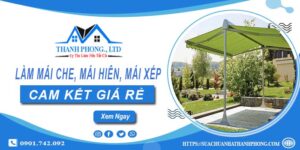 Làm mái che, mái hiên, mái xếp tại Gia Lâm【cam kết giá rẻ】