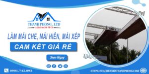 Làm mái che, mái hiên, mái xếp tại Hai Bà Trưng【cam kết giá rẻ】