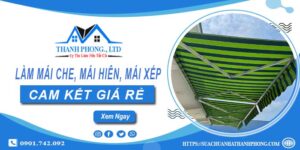 Làm mái che, mái hiên, mái xếp tại Hoàng Mai【cam kết giá rẻ】