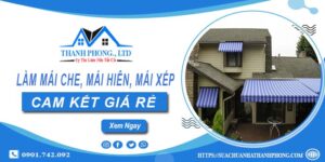 Làm mái che, mái hiên, mái xếp tại Long Biên【cam kết giá rẻ】