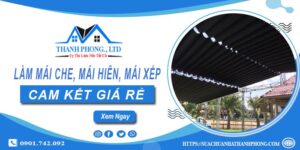 Làm mái che, mái hiên, mái xếp tại Nhà Bè -【Cam kết giá rẻ】