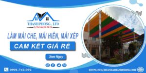 Làm mái che, mái hiên, mái xếp tại Nha Trang【cam kết giá rẻ】