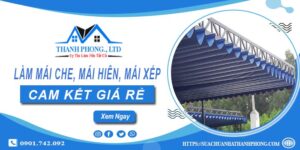 Làm mái che, mái hiên, mái xếp tại Quận 10 -【Cam kết giá rẻ】